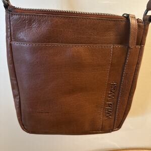 Brown Wild West los angeles handbags purse
